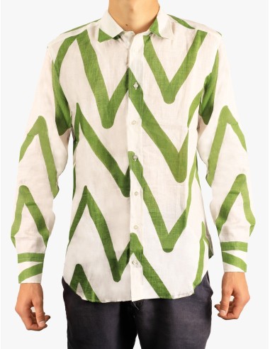 Camicia Zigo Verde Marcio