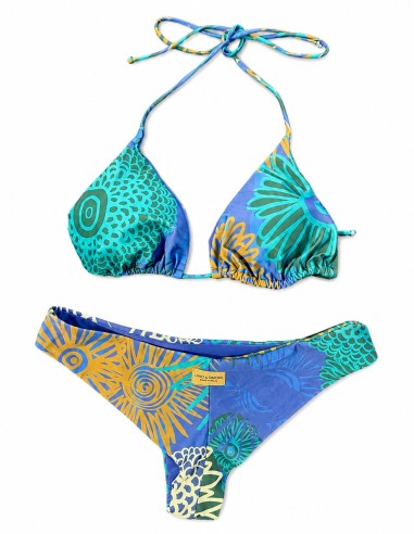 Swimsuit 2 Flora Blu