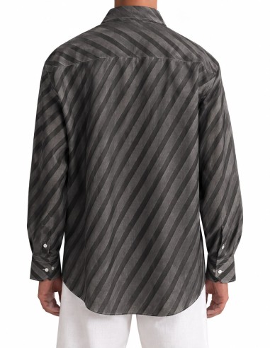 Capri Linen Shirt Y Grey